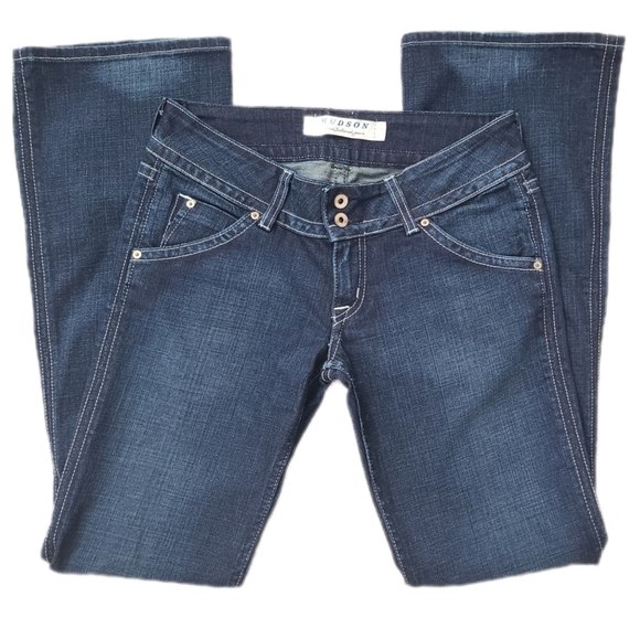 Hudson Jeans Denim - Hudson Flare Women Denim Jeans with Back Flap Pockets